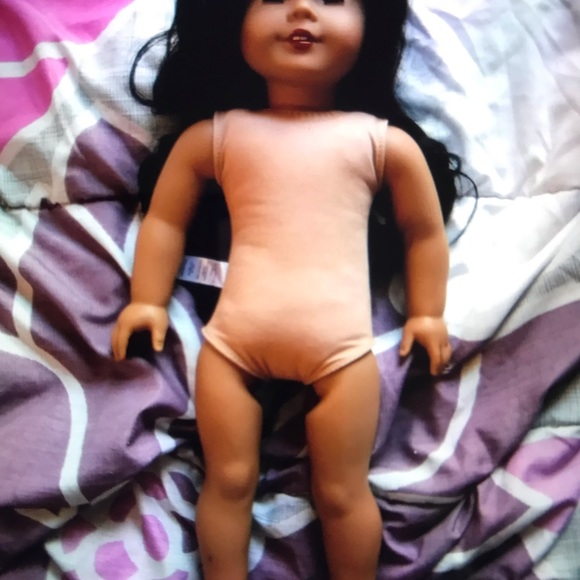 Beautiful American Girl Custom 18” Doll 2014. Genie Outfit, Purple Eyes, New Wig - Picture 15 of 16